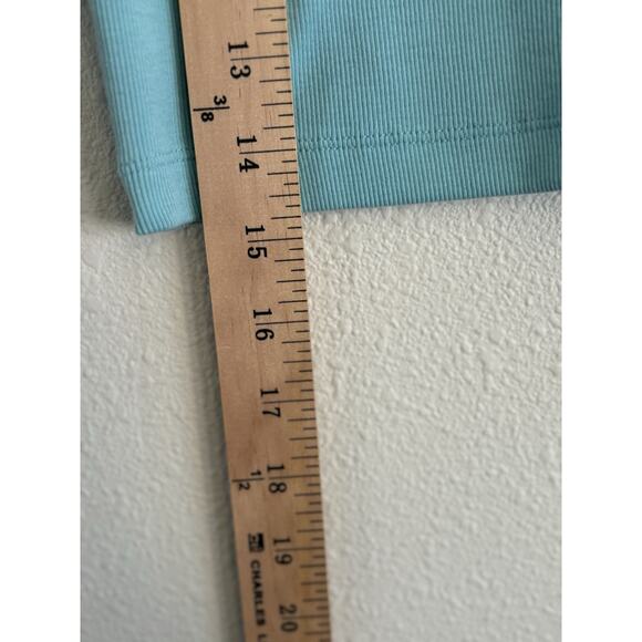 Nike Women's Jordan Cropped‎ Short Sleeve Tight Fit Polo Shirt Blue Small - Picture 6 of 7